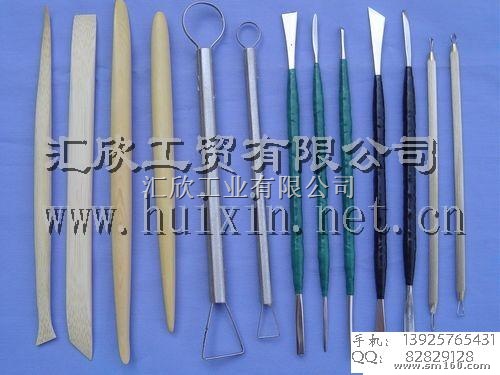 供应供应13件套雕塑刀，十三件套雕塑工具，钢丝刀，雷丝刀，泥塑刀,双头钢丝刀
